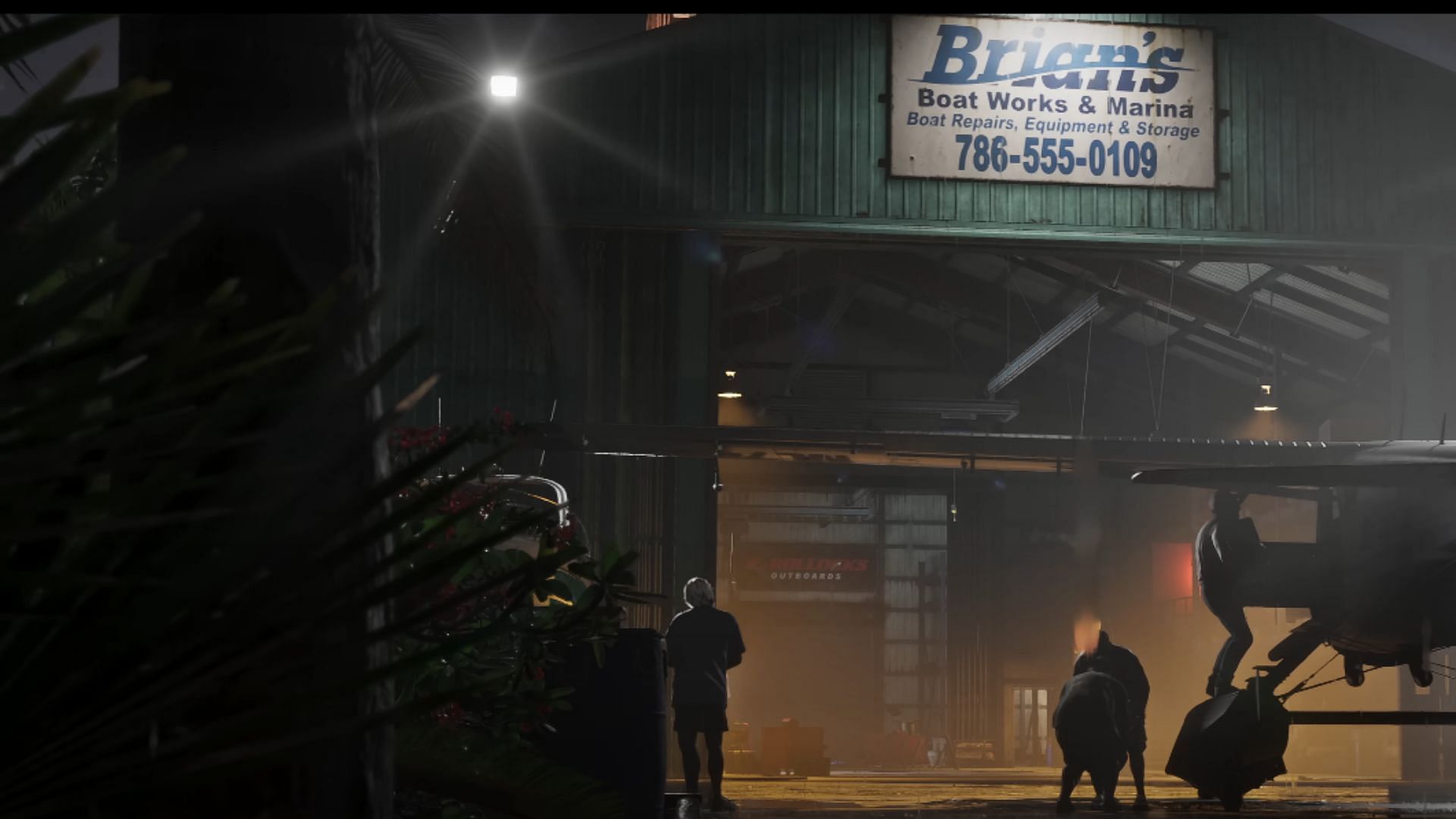 Brian Heder's boat yard in GTA 6 (Image via Rockstar Games)